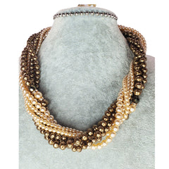 Elegant Classy Pearl Necklace Samarlie 