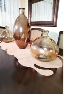 Stunning Brown Table Runner