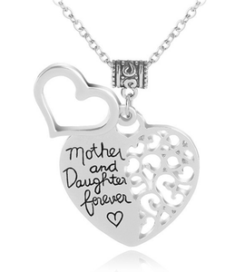 Love Lettering Mother And Daughter Necklace