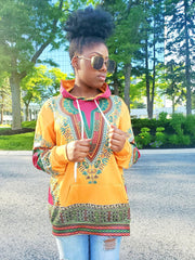 Classic African Style Dashiki Men Hoody - Samarlie